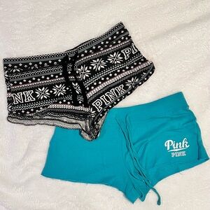 Victoria's Secret Teal Terry Cloth Shorts